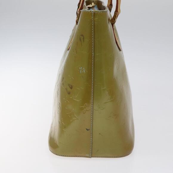 LOUIS VUITTON Monogram Vernis Houston Hand Bag Baby Blue M91005 - Picture 5 of 13